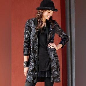 PERUVIAN CONNECTION NWOT Long Sleeve Butttondown Cardigan